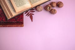 Autumn flat lay stock photo Autumn flat lay stock photo