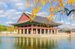 Autumn at Gyeongbokgung Palace,Seoul South Korea. Stock Photos Autumn at Gyeongbokgung Palace,Seoul South Korea. Stock Photos