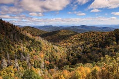 Autumn Landscape Blue Ridge Mountains North Carolina fotos de stock royalty free Autumn Landscape Blue Ridge Mountains North Carolina fotos de stock royalty free