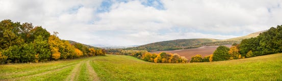 Autumn Landscape Panorama Royalty Free Stock Photography Autumn Landscape Panorama Royalty Free Stock Photography