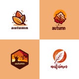 Autumn Logo Design Vector Art Logo créatif illustration de vecteur Autumn Logo Design Vector Art Logo créatif illustration de vecteur