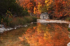 Autumn River Reflections Stock Photos Autumn River Reflections Stock Photos