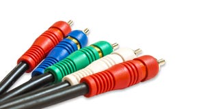AV cable stock image AV cable stock image