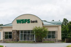 Avant de banque de WSFS, image libre de droits Avant de banque de WSFS, image libre de droits