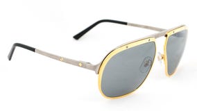 Aviator sun glasses on a white background stock image Aviator sun glasses on a white background stock image