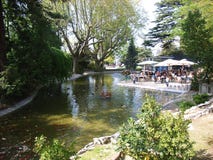 Avignon - Pond in the Rocher des Doms royalty free stock images Avignon - Pond in the Rocher des Doms royalty free stock images