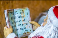 avläsning santa arkivbilder avläsning santa arkivbilder