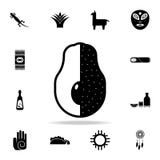 avocado icon. Detailed set of elements Mexico culture icons. Premium graphic design. One of the collection icons for websites, web royalty free illustration avocado icon. Detailed set of elements Mexico culture icons. Premium graphic design. One of the collection icons for websites, web royalty free illustration