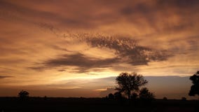 Avondlandschap met om het even welk effect stock afbeeldingen Avondlandschap met om het even welk effect stock afbeeldingen