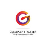 Awesome G Letter Logo Design- Modern Initial Vector for Gradient color stock illustration Awesome G Letter Logo Design- Modern Initial Vector for Gradient color stock illustration