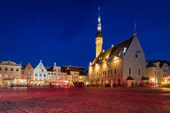 Ayuntamiento en Tallinn Estonia fotografía de archivo libre de regalías Ayuntamiento en Tallinn Estonia fotografía de archivo libre de regalías