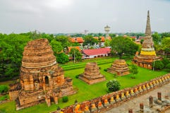 Ayutthaya Historical Park Royalty Free Stock Images Ayutthaya Historical Park Royalty Free Stock Images