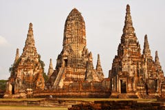 Ayutthaya Temple Royalty Free Stock Image Ayutthaya Temple Royalty Free Stock Image