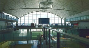 Aéroport de Hong Kong photographie stock Aéroport de Hong Kong photographie stock