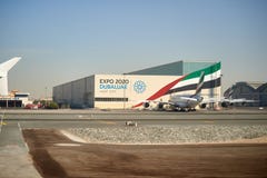 Aéroport international de Dubaï Photos stock Aéroport international de Dubaï Photos stock