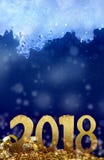Año Nuevo 2018 imágenes de archivo libres de regalías Año Nuevo 2018 imágenes de archivo libres de regalías