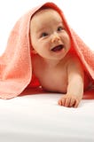 Baby After Bath 15 Royalty Free Stock Image