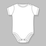 Baby bodysuit vector illustration Baby bodysuit vector illustration
