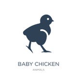 baby chicken icon in trendy design style. baby chicken icon isolated on white background. baby chicken vector icon simple and royalty free illustration baby chicken icon in trendy design style. baby chicken icon isolated on white background. baby chicken vector icon simple and royalty free illustration