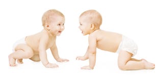 Baby One Year Growth On White Royalty Free Stock Photo ...