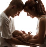 Baby Family Newborn Parents Kid New Born Mother Father Child