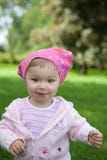 Baby Girl Outdoor Royalty Free Stock Image