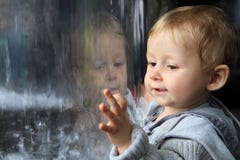 Baby Portrait Reflecting Baby Portrait Reflecting