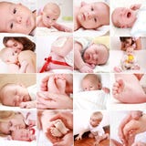 Baby and pregnancy collage