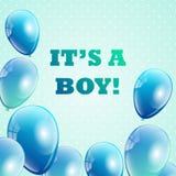 Baby shower invitation for boys. vector illustration Baby shower invitation for boys. vector illustration
