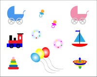 Baby Toys Royalty Free Stock Images Baby Toys Royalty Free Stock Images