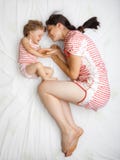 Baby With Mom Royalty Free Stock Photography