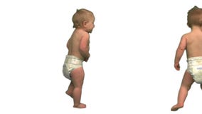Babys het lopen Babys het lopen