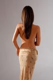 Back Of Graceful Woman Stock Photography