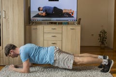 Back in shape - plank exercise - home workout with video instructions
