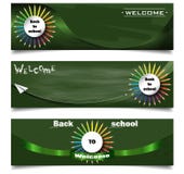 Back to school banners royalty free illustration Back to school banners royalty free illustration