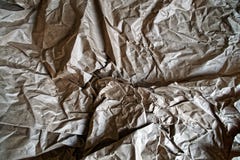 Background of crumpled wrapping paper stock photo Background of crumpled wrapping paper stock photo