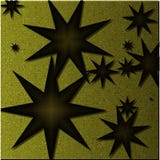 Background of golden stars with texture stock image Background of golden stars with texture stock image