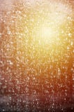 Background image of rain drops on a glass window. Macro photo with shallow depth of field. Toned pictur. E Royalty Free Stock Photo Background image of rain drops on a glass window. Macro photo with shallow depth of field. Toned pictur. E Royalty Free Stock Photo