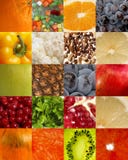 Background Of Fruits Royalty Free Stock Photography