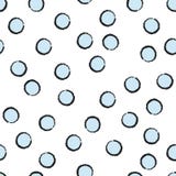 Background pastel blue circles with black stroke. gentle baby colors. mock wrapping paper decor. isolated on white background vector illustration Background pastel blue circles with black stroke. gentle baby colors. mock wrapping paper decor. isolated on white background vector illustration