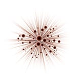 Background with rays and circles Stock Image Background with rays and circles Stock Image