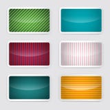 Background Set - Vector Retro Paper Colorful Cards royalty free illustration Background Set - Vector Retro Paper Colorful Cards royalty free illustration