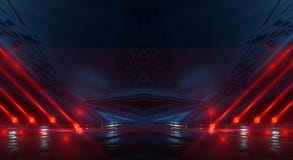 Background Wall With Neon Lines And Rays. Background Dark Corridor With Neon Light. Abstract Background With Lines And Glow. Light Stock Photography Background Wall With Neon Lines And Rays. Background Dark Corridor With Neon Light. Abstract Background With Lines And Glow. Light Stock Photography