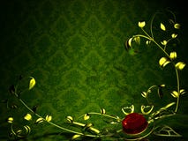 Background With Metal Floral Design Royalty Free Stock Images Background With Metal Floral Design Royalty Free Stock Images