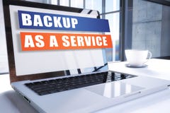 Backup as a Service royalty free illustration Backup as a Service royalty free illustration