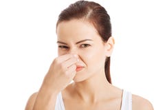 Bad smell. stock photography Bad smell. stock photography