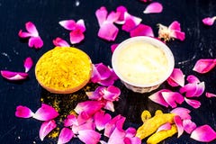 Milk and haldi face mask Milk and haldi face mask