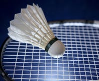 Badminton racket and shuttlecock stock photography Badminton racket and shuttlecock stock photography