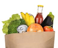 Bag Of Groceries Royalty Free Stock Photography