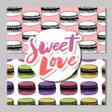 Bageri, bakelsesötsak- och efterrättbaner med kakor och muffin, muffin, pajer och tarts, ljusbruna puddingar för vanilj royaltyfri illustrationer Bageri, bakelsesötsak- och efterrättbaner med kakor och muffin, muffin, pajer och tarts, ljusbruna puddingar för vanilj royaltyfri illustrationer